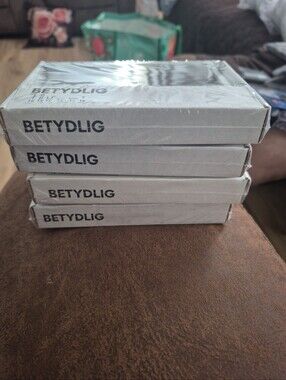 4 New IKEA BETYDLIG Wall Ceiling Bracket Gray Adjustable Curtain Rod Holders